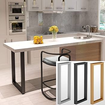 ⌘鉄脚専用⌘ Amazon｜WQSQ アイアンレッグ Z型 家具テーブル脚 ブラック DIY