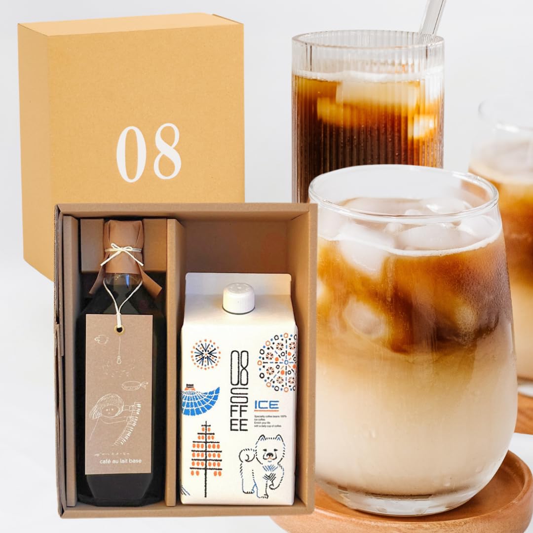 Amazon | 【ギフトBOX入り】08COFFEE アイスコーヒー 1L ＋