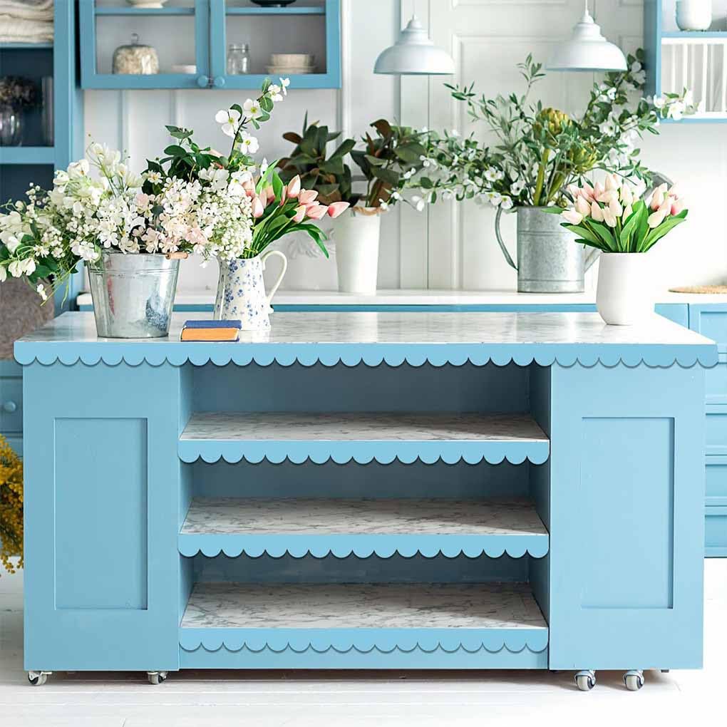 Amazon.co.jp: WOSIIKSLL クリエイティブエッジのスカラップ木製