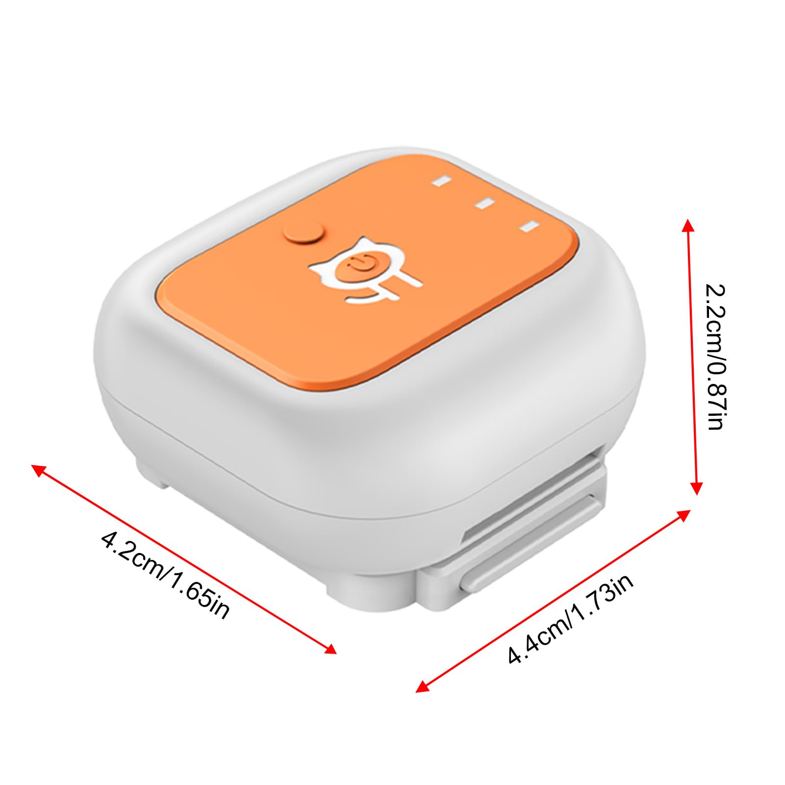 Denash Rastreador GPS para Mascotas, Collar de Seguimiento en Tiempo Real con Alerta SOS y Valla Electrónica, Dispositivo de Localización de Collar de Seguimiento Impermeable con (Versión Americana)