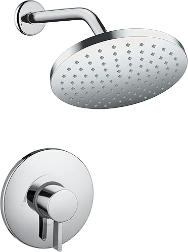 hansgrohe Vernis 04952000 - Juego de ducha de mezcla de 2.5 GPM, 1 pulverizador, color cromado