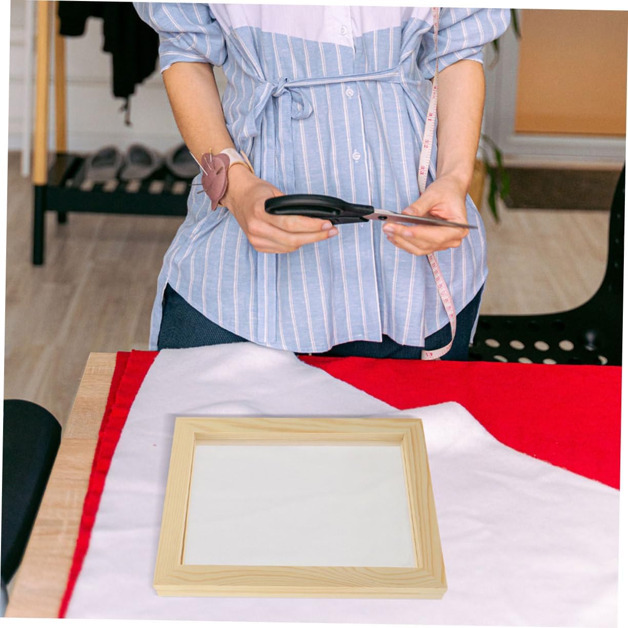 SHINEOFI 2pcs Handmade Paper Making Frame Pine Craft Kit for Boys and Girls DIY Paper Screen