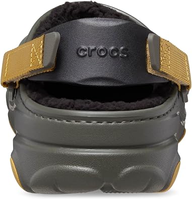 Crocs Unisex-Adult Classic All Terrain Lined Clogs with Adjustable Heel Strap