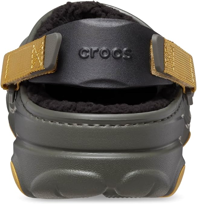 Crocs Unisex-Adult Classic All Terrain Lined Clogs with Adjustable Heel Strap