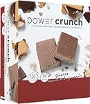 Power Crunch Protein Bars Beurre d'arachide Crème 12 Nombre – Barre haute teneur en protéines, 13g Protéines, Sucre faible, Barre de snack à la crème