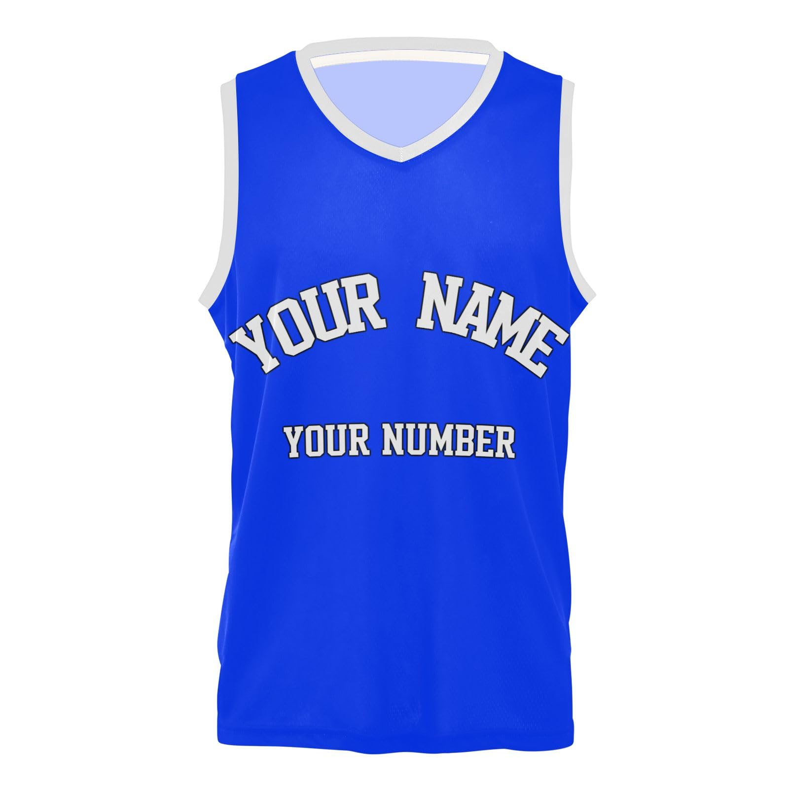 Custom Basketball Jerseys Ultramarine Personalized Team Name Number Basketball Jersey Athletic Quick Dry Shirts for Men Women