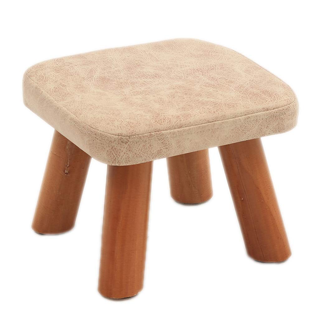 Chaise rembourrée en bois pour en finir avec le mal de dos en se chaussant