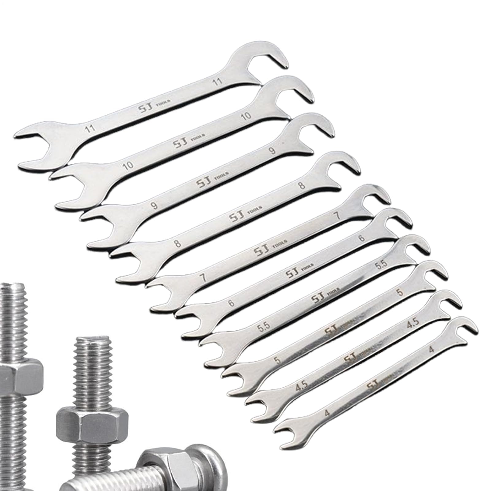 Juego de llaves ultrafinas, herramienta de llave métrica para técnicos, fontaneros, propietarios de viviendas y viajeros, ideal para reparación de muebles, bicicletas, motocicletas, proyectos de