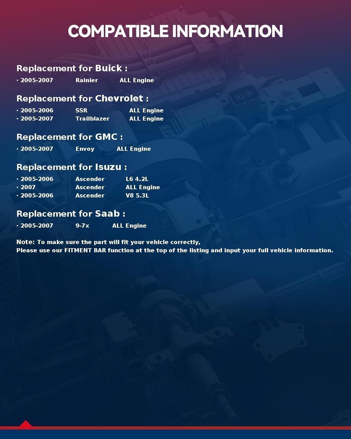 KAX Electric Fuel Pump Module Assembly Compatible with 2005-2007 Trailblazer, Envoy, Rainier, SSR, Ascender, 9-7x, FG0515 - Image 4
