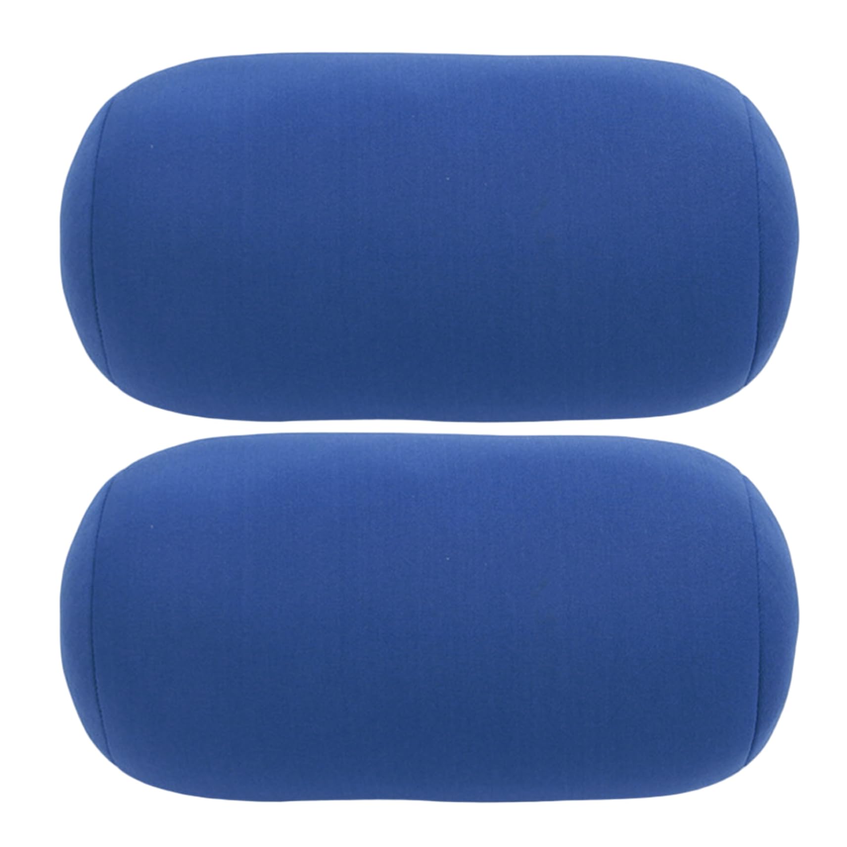 Oreiller rond pour le cou lot de 2 coussins ergonomiques 30x16x16 cm