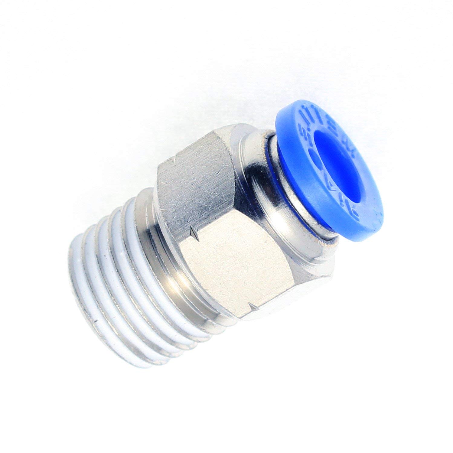 Buy Push to Connect Straight Male Fitting 4 mm OD, M6 Thread Online at