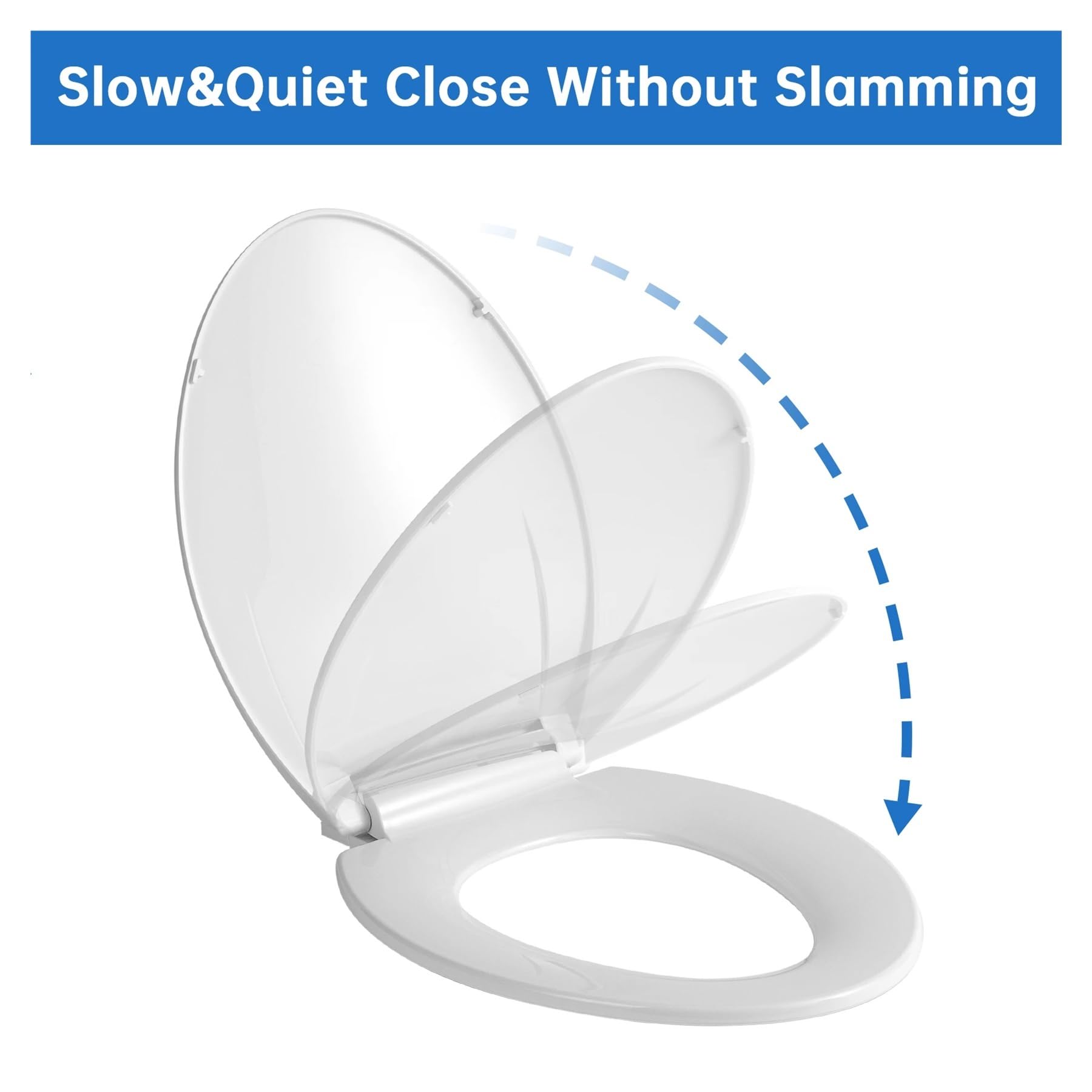 Asiento de inodoro, Polypropylene Toilet Seat
