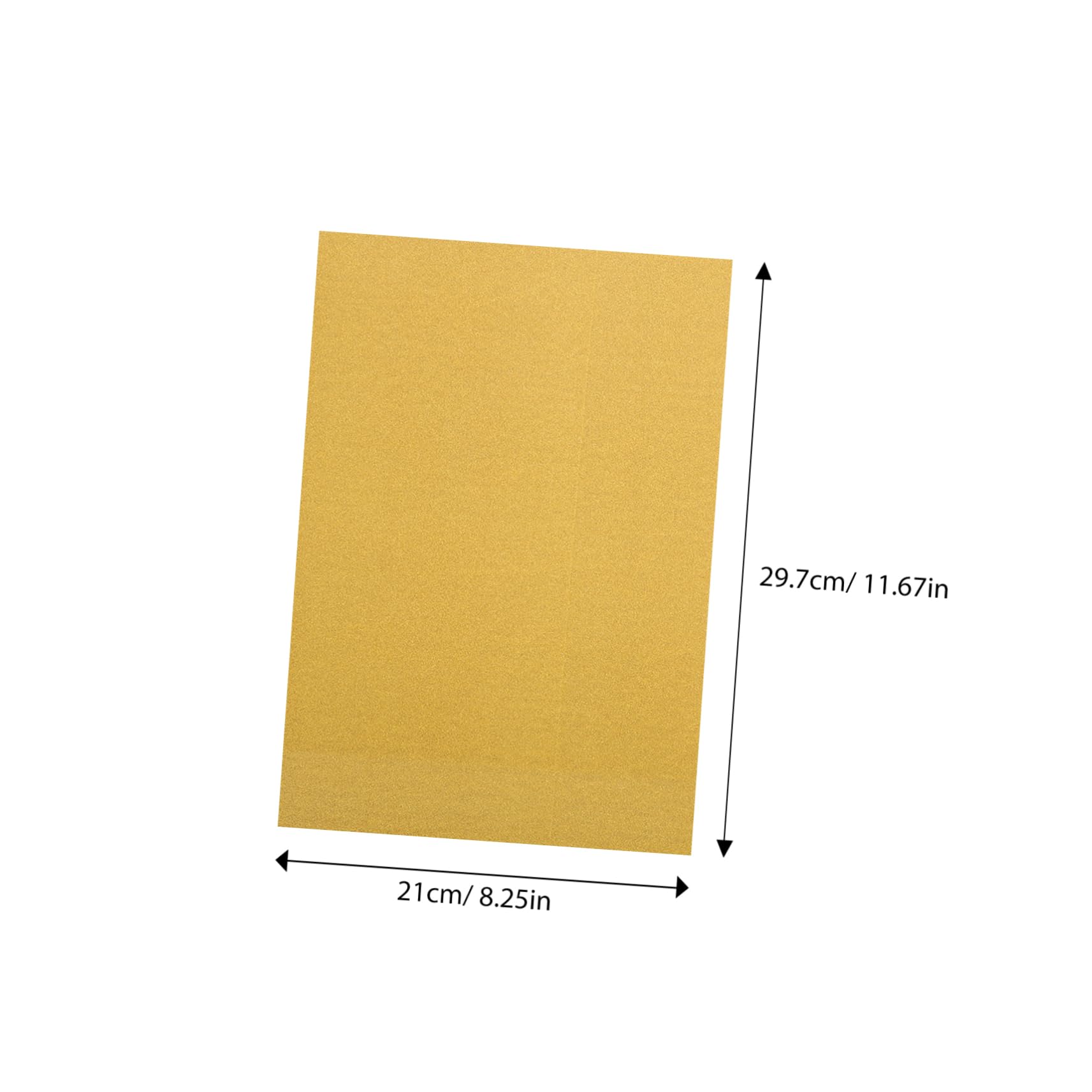 Cartulina Brillante A4 Plata, 10 Hojas, Papel para Bricolaje