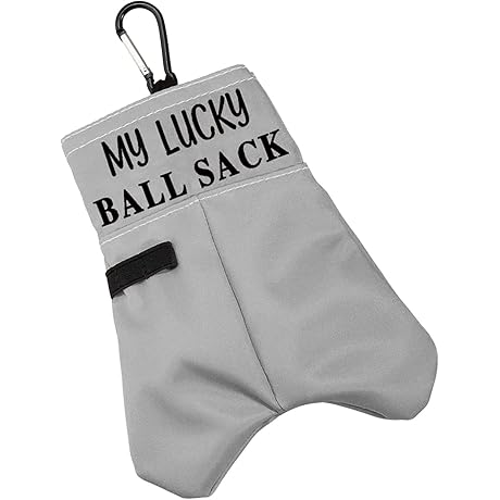 My Lucky Ball Sack Funniest Golf Ball Storage Bag