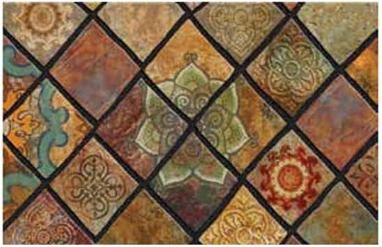 Masterpiece Macedonia Door Mat, 18-Inch by 30-Inch