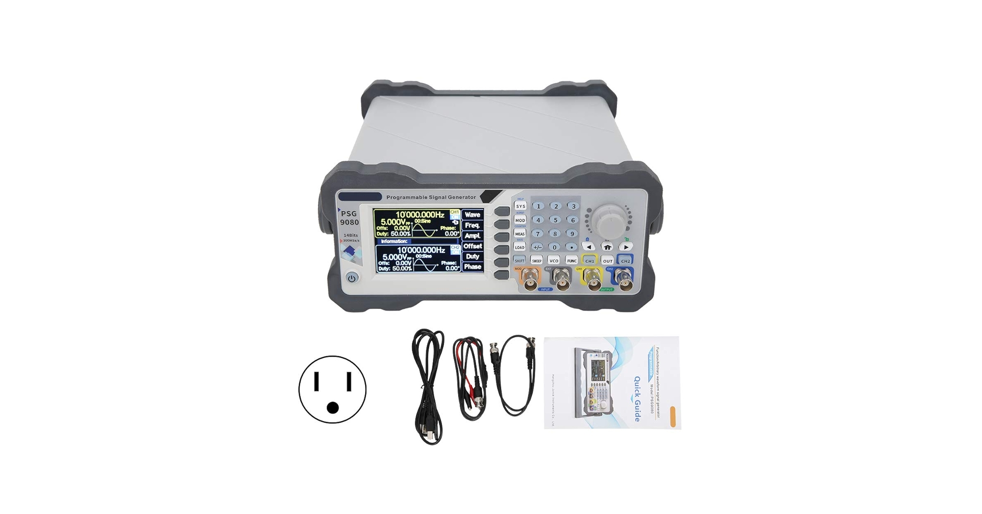 PSG9080 80MHz Programmable Arbitrary Waveform Generator