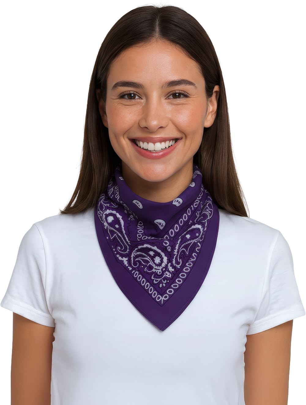 FIESTAS GUIRCA Guirca Handkerchief, Lilac, estándar — image 1