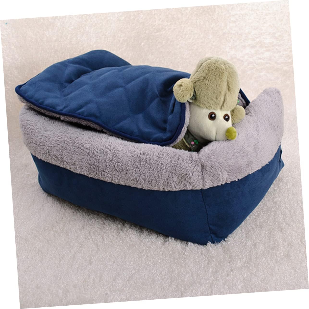 Garneck Small Medium Dog Kennel Couch Cover Pet Bed Blanket Warm Canopy Bed Sofa Protector