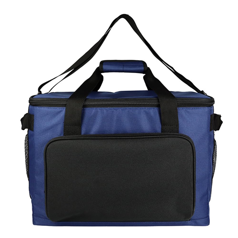 Bolsa térmica grande y plegable, bolsa térmica reutilizable de 36 litros, bolsa de picnic al aire libre, con aislamiento frío y caliente, bolsas frías para almuerzo, picnic, camping, playa, barbacoa