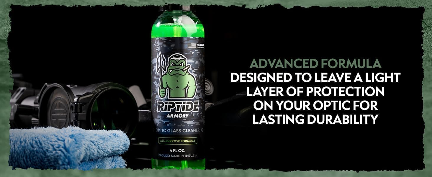 Riptide Armory Ultimate Cleaning Kit - Cleans, Lubes, Protects - Advanced Formula - Veteran Founded & Formulated by Former US Navy Seal - Image 5
