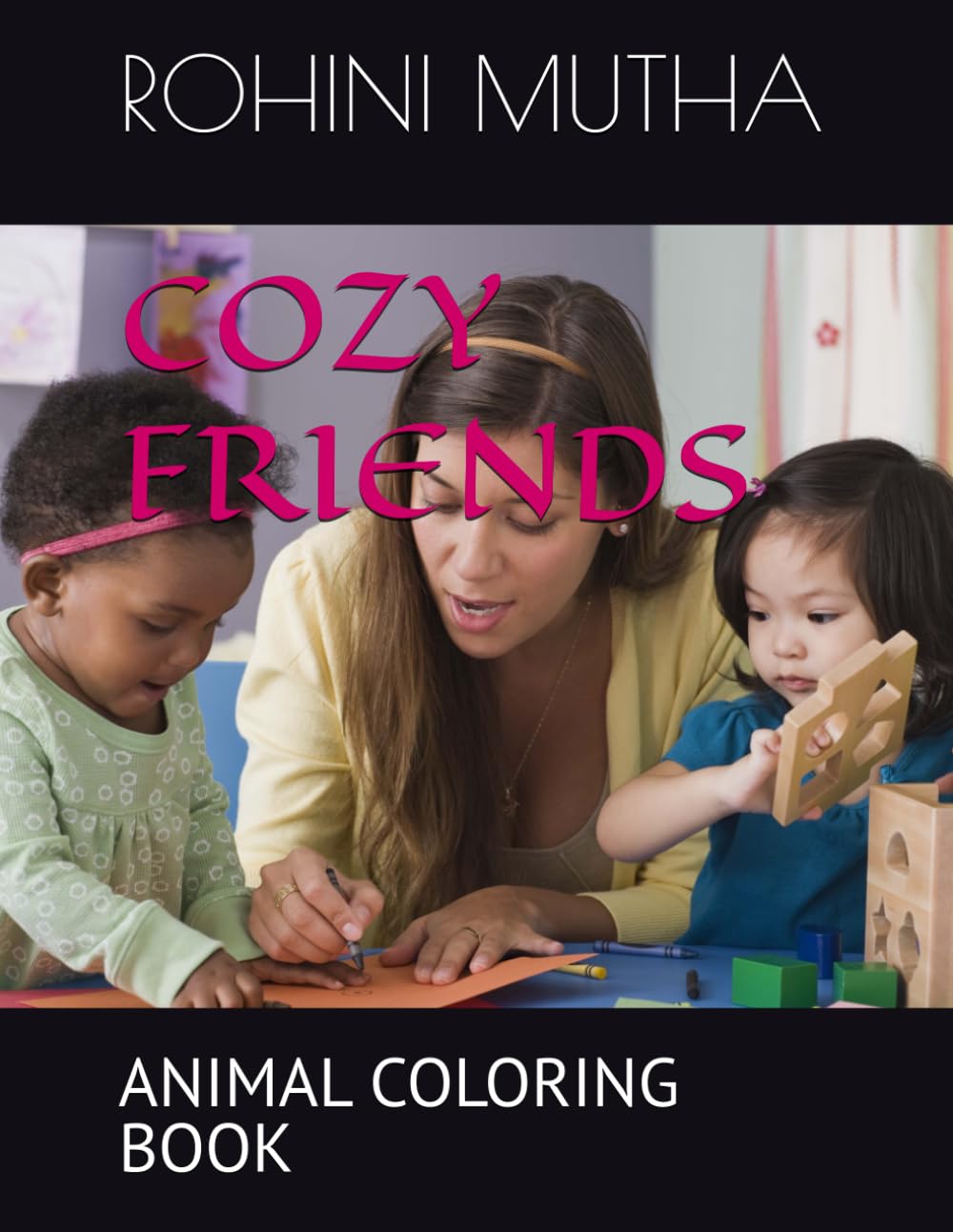 COZY FRIENDS: ANIMAL COLORING BOOK