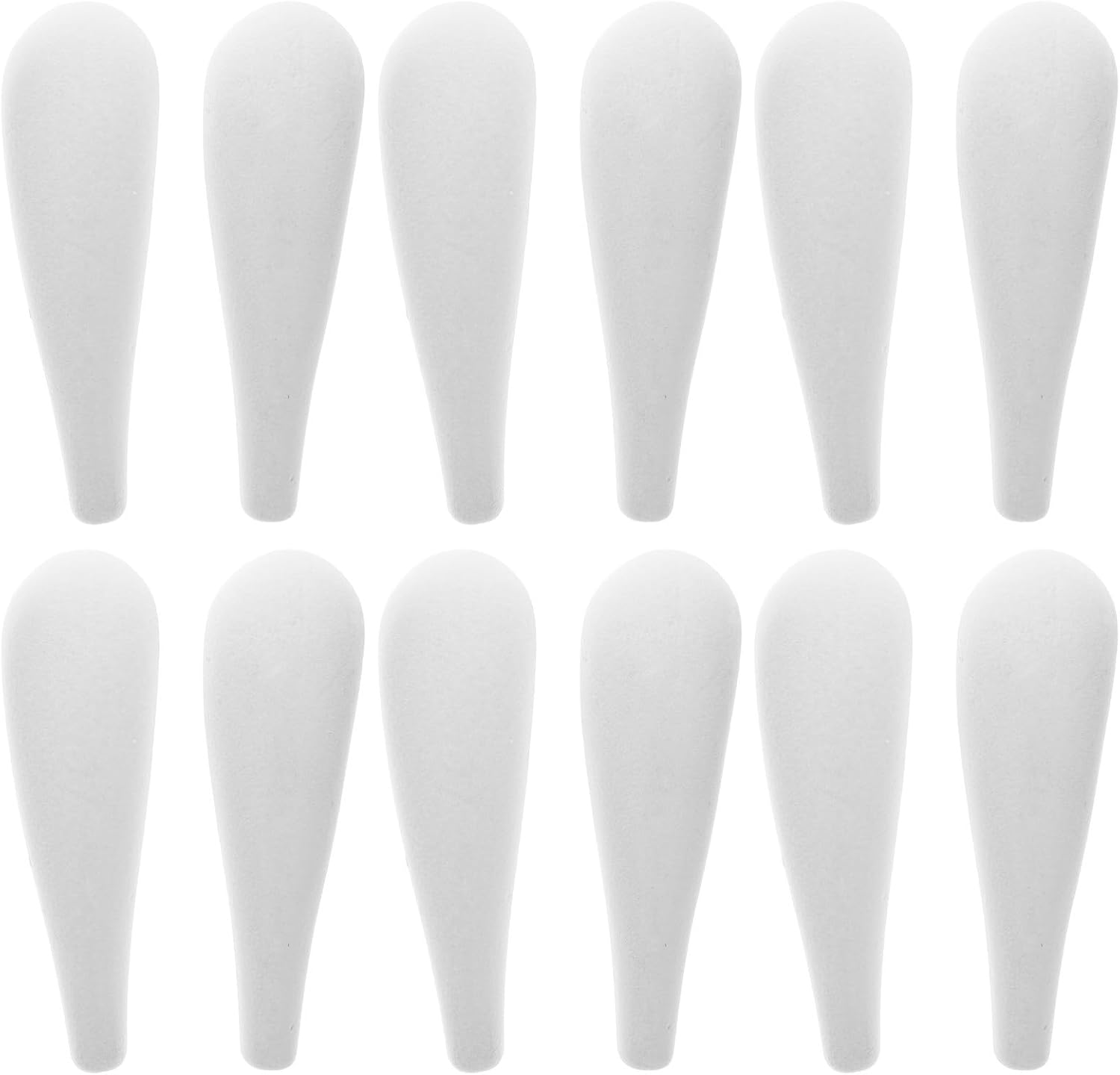 12pcs Hangers Shoulder Shaper Pads White Flocking Widened Design