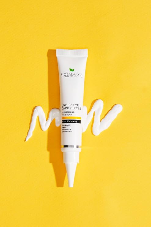 BioBalance Under Eye Dark Circle Brightening Cream | 15ml | Brightening Cream | Dark Circles | Eye Puffiness | Illuminate Tired Eyes | Fine Line Treatment