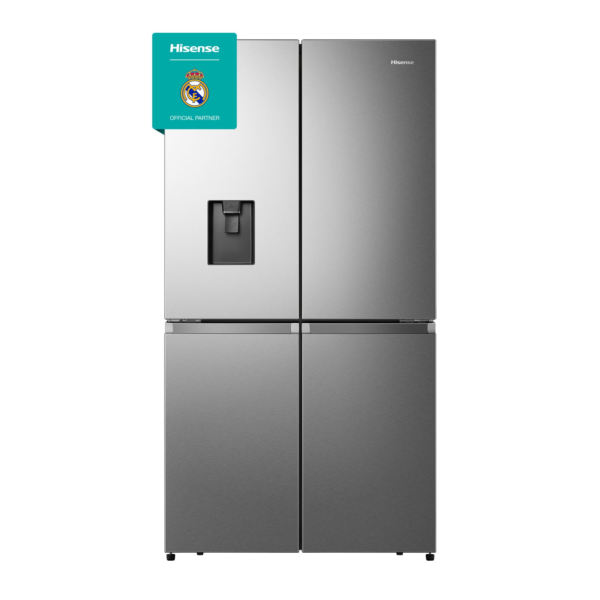 Hisense RQ758N4SWSE - Frigorífico, Puerta Americana, WiFi, Metal Tech Cooling, Total No Frost, Capacidad Neta 609 L, 1.78 m Inox