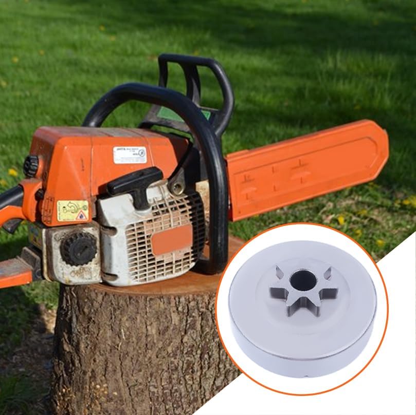 Miniatura 7 de 38 "7T cadena de piñón de tambor de embrague para Stihl MS311 MS391 MS 311 391 pieza de motosierra, tambor de embrague 38"-7T