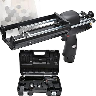 Sealing Gun Dripless Caulk Gun, Manual Sealing Gun Sealing Gun for Use with Sealants and Adhesives,1xBattery