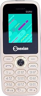 Snexian All-New Guru 55 Dual Sim |Keypad Mobile| with 1.8" Display | Voice Changer | Auto Call Recording | Long Lasting Ba... Price In India