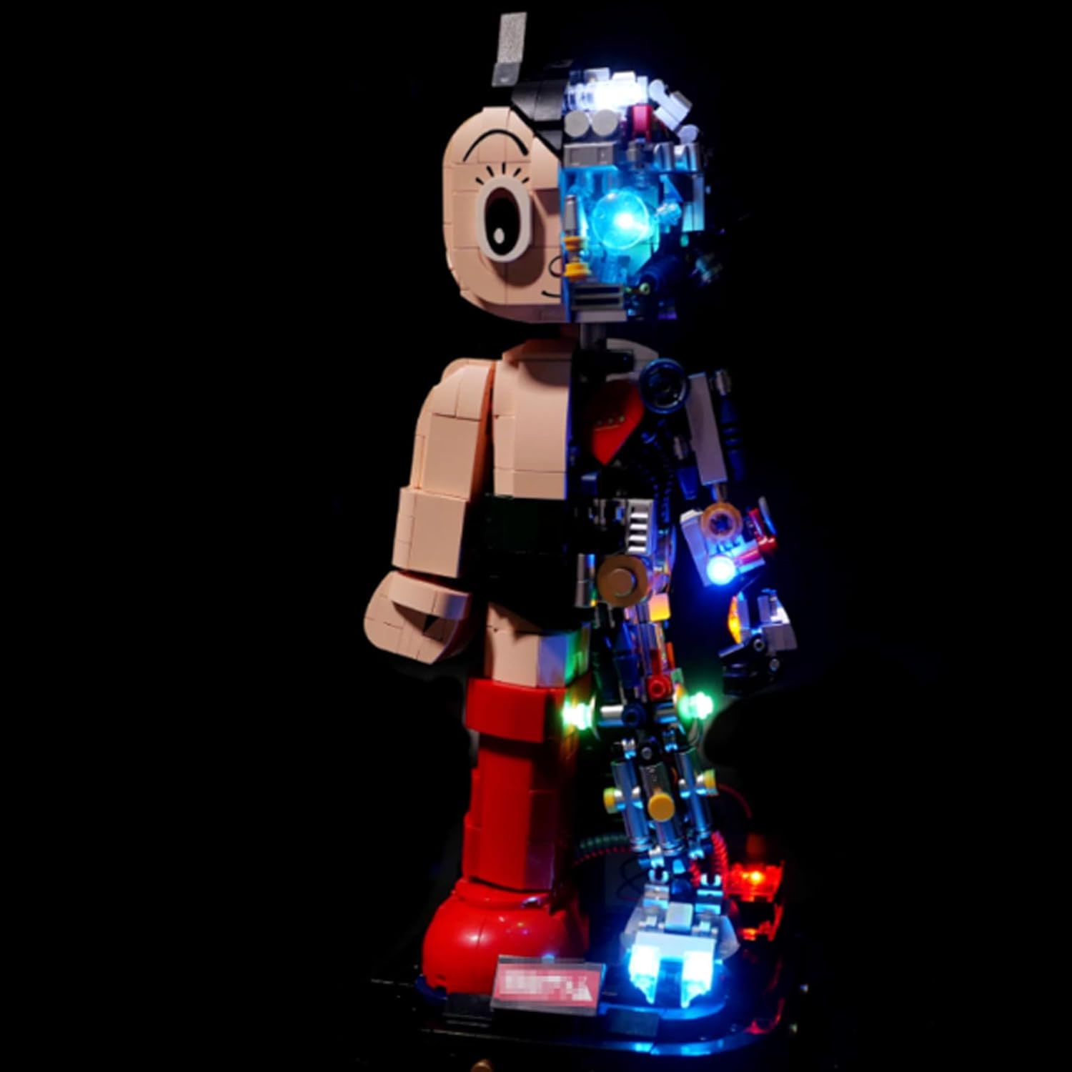 LED Lighting Kit Compatible with Lego 86203 Iron Armor Mech Series LED Light Set (Model Kit Not Included - Lighting Components Only) (Standard Style)