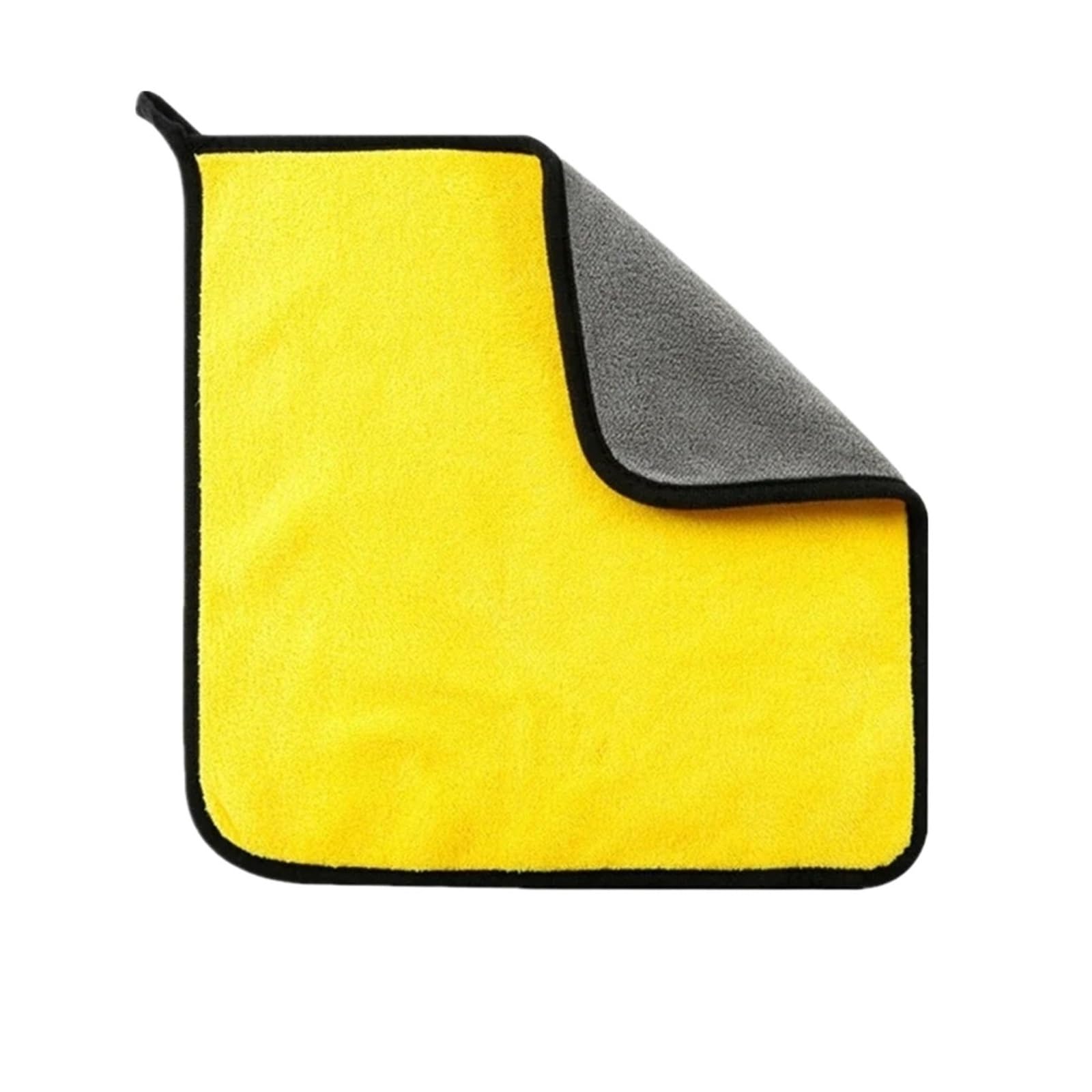 1 2 6pcs Microfiber Cleaning Towel Thicken Soft Drying Cloth Car Body Washing Towels Double Layer Clean Rags