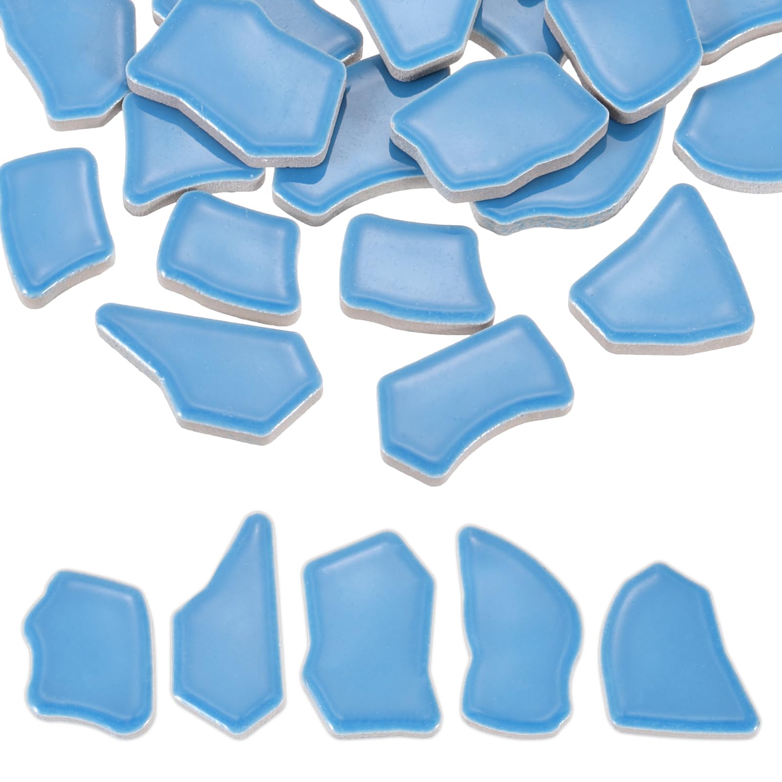 PATIKIL 250g/0.55LB Irregular Ceramics Mosaic Tiles
