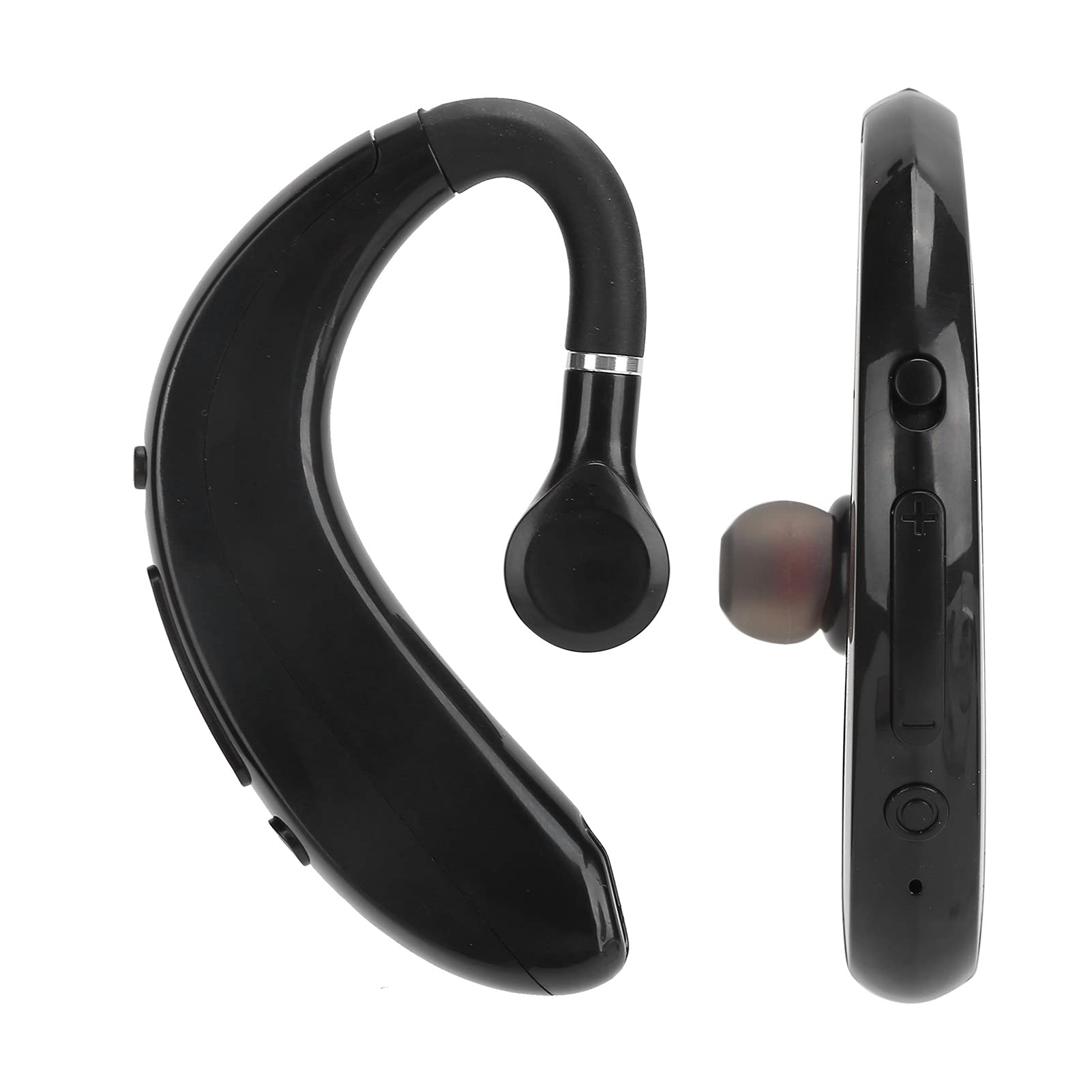 Goshyda Écouteurs sans Fil, Bluetooth 5.0 Rotation à 180 Degrés Réduction du Bruit Oreille Unique Casque D'écoute pour Affaires Parler Sports