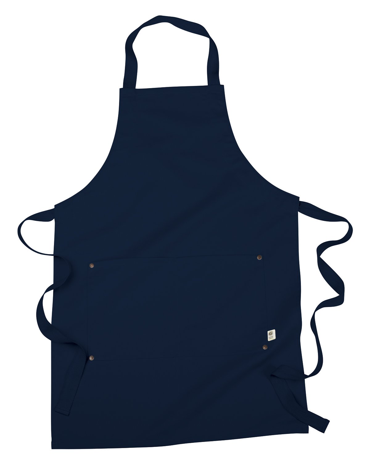 econscious 8 oz. Organic Cotton/Recycled Polyester Eco Apron OS NAVY
