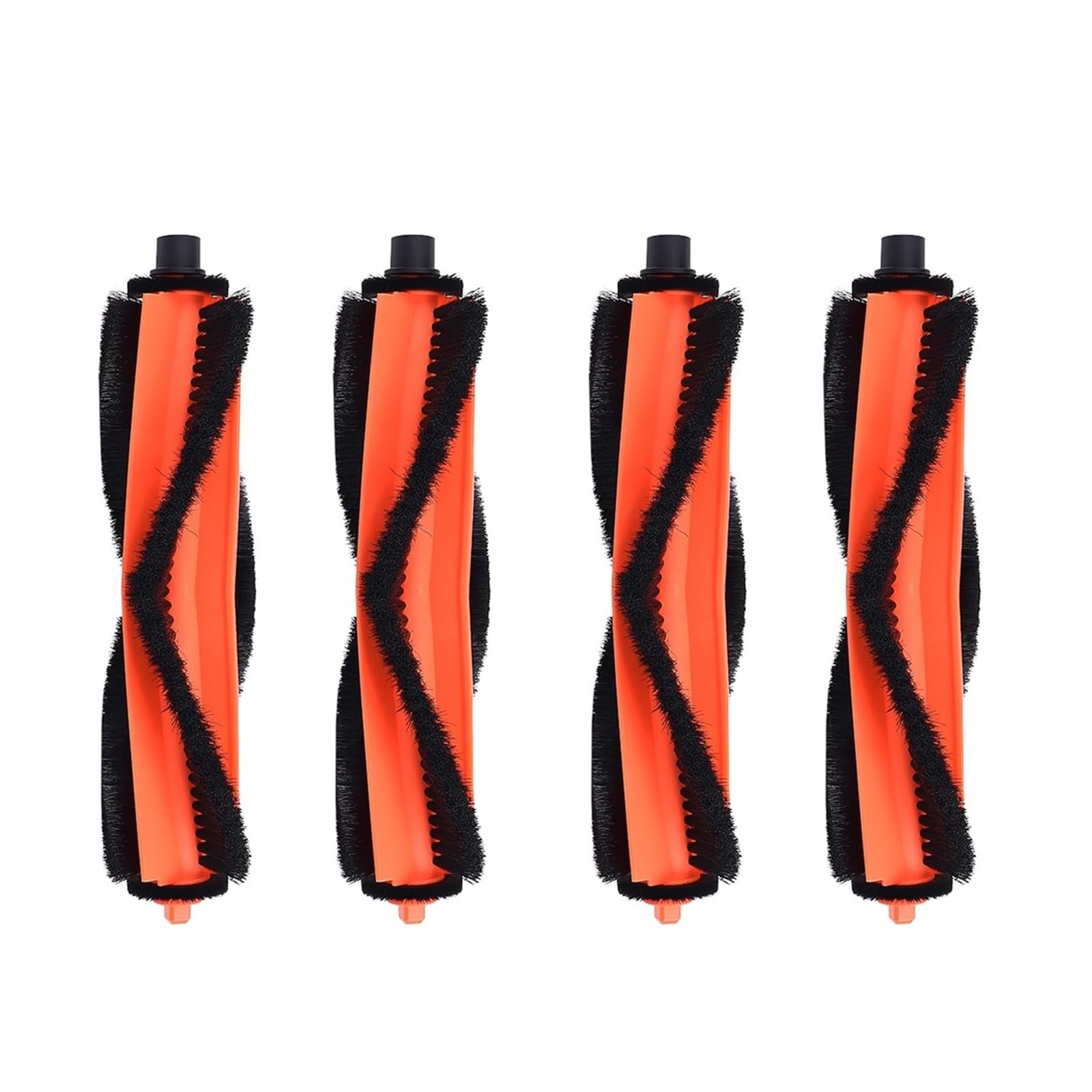 Jweinenl 4Pcs Roller Brush，Compatible For Xiaomi For Mijia 5C Ov42cn Robot Vacuum Main Brush Dust Hair Removal Replacement Parts Maintenance Parts(4Pcs)