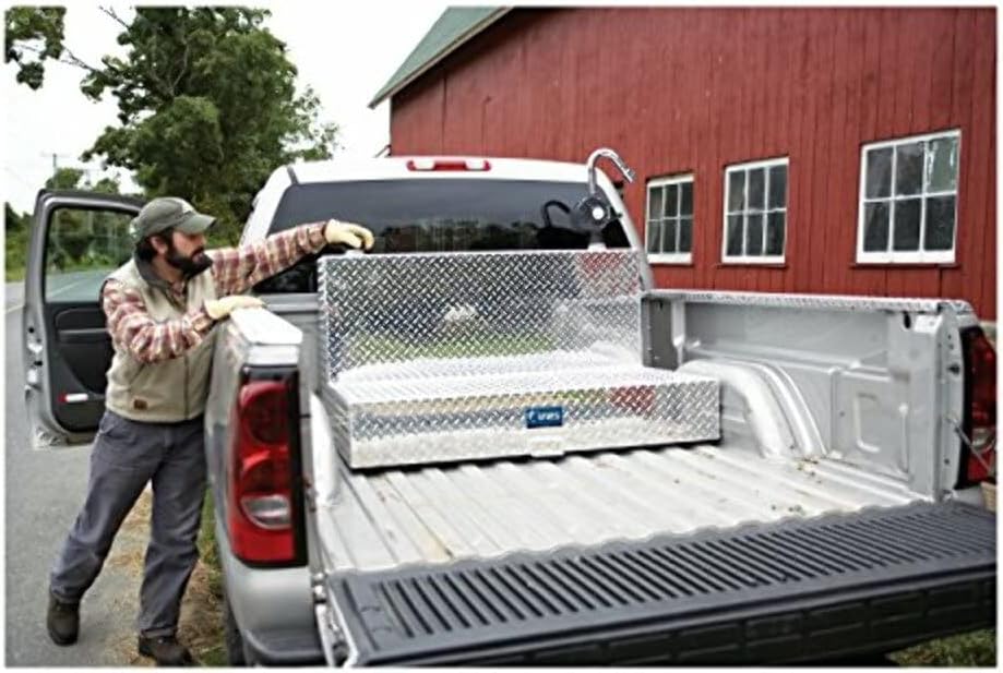 UWS TT-85-L-T/P 85 Gallon Aluminum L Shaped Transfer Tank