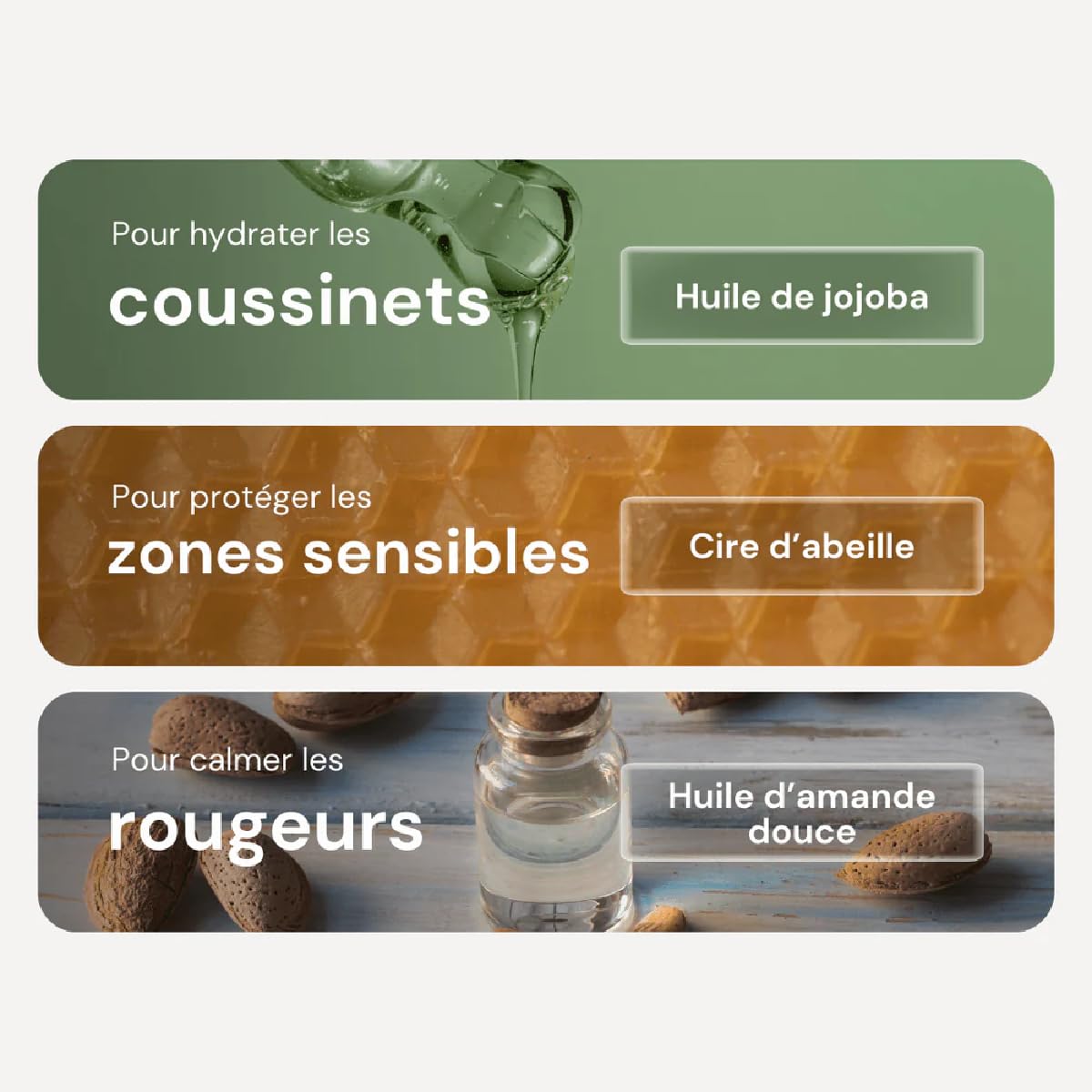 Baume Coussinet Truffe Chien - Soin Hydratant Zones Sèches – Cire D’Abeille, Huiles Apaisantes – Protection Pattes Peau Irritée – Soin Nourrissant, Protecteur Quotidien