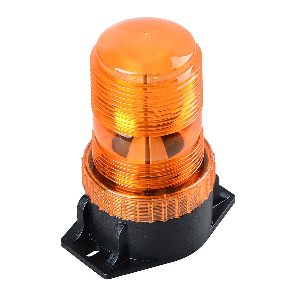 Amber 30 LED Emergency Warning Flashing Safety Strobe Beacon Light Truck Tractor UTV Car Bus