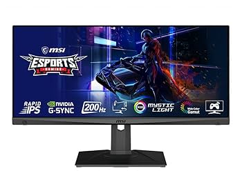 MSI 29.5インチゲーミングモニター 200Hz 美品 MAG301RF MSI ゲーミングモニター Optix MAG301RF