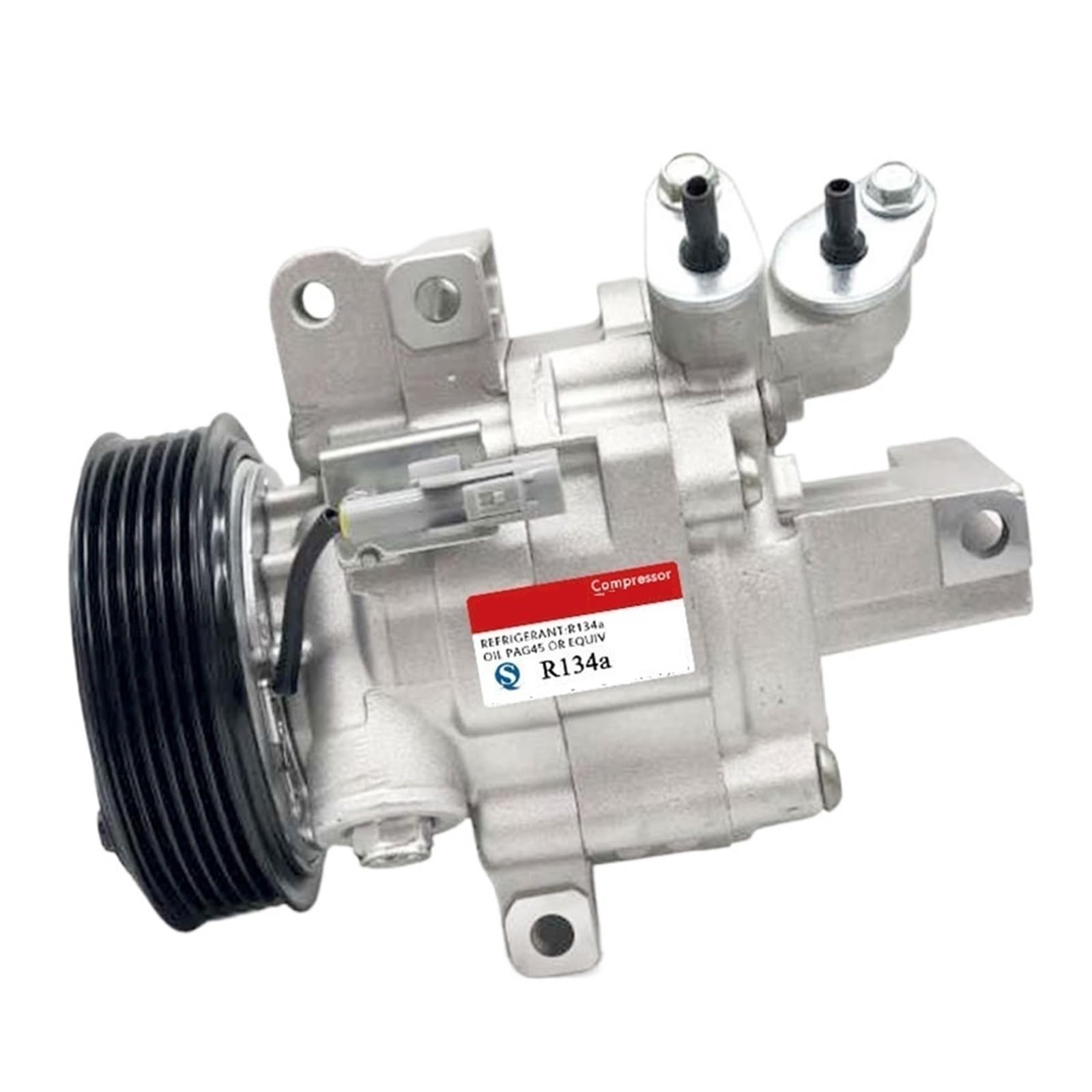 Auto Parts Ac Compressor,Compatible for Toyota Aygo,Compatible for Citroen C1 DKV06R Air Conditioner 88310-0H010 6453RJ 883100H010 6453-RJ 6453RJ