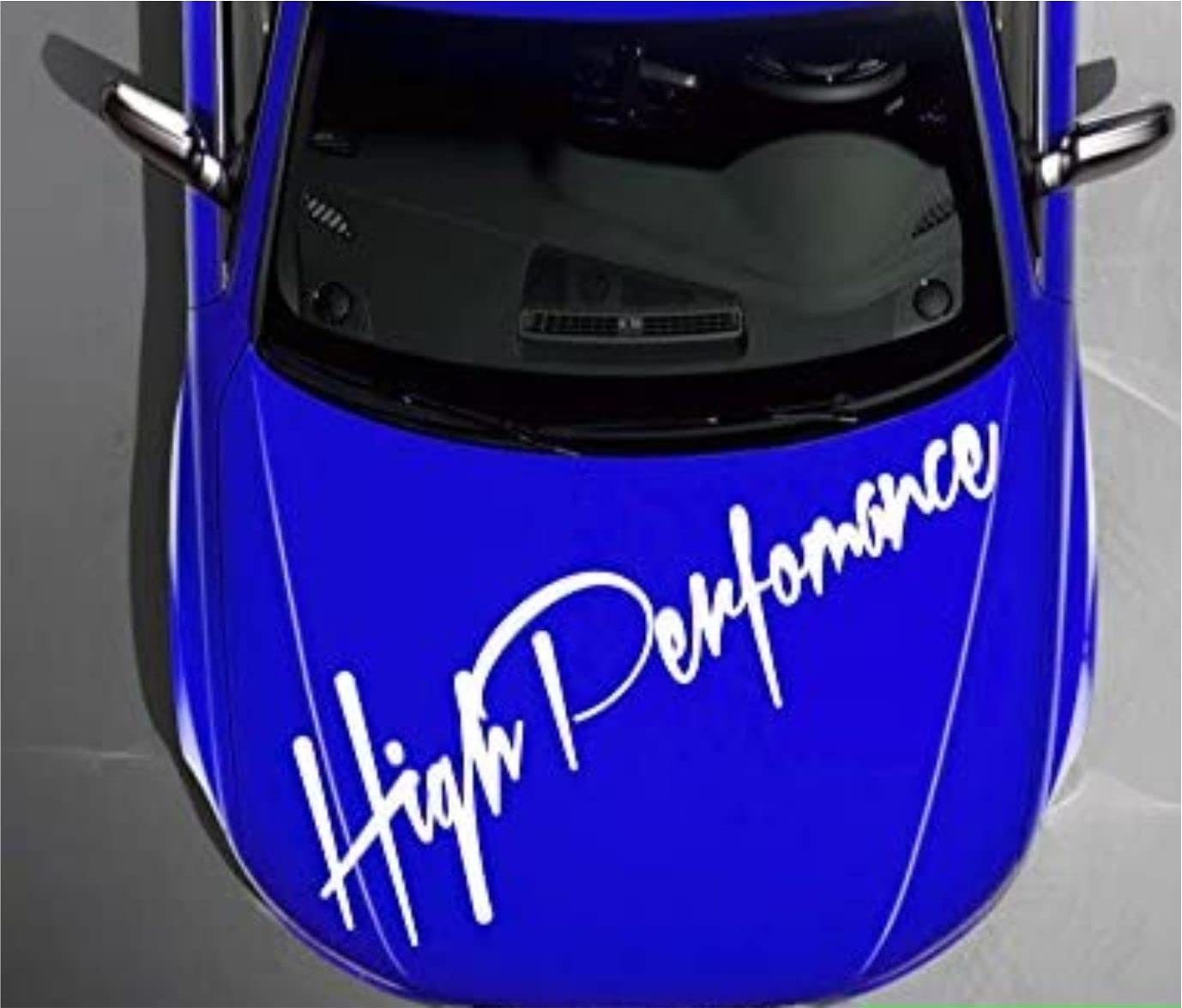 Naklejka na samochód "High Perfomance" naklejka ok. 1500 mm x 300 mm ponad 60 kolorów do wyboru!