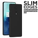 Pikkme OnePlus 7T Pro Back Cover Camera Protection Shockproof Soft Matte Silicone Back Case for OnePlus 7T Pro (Black) gallery image