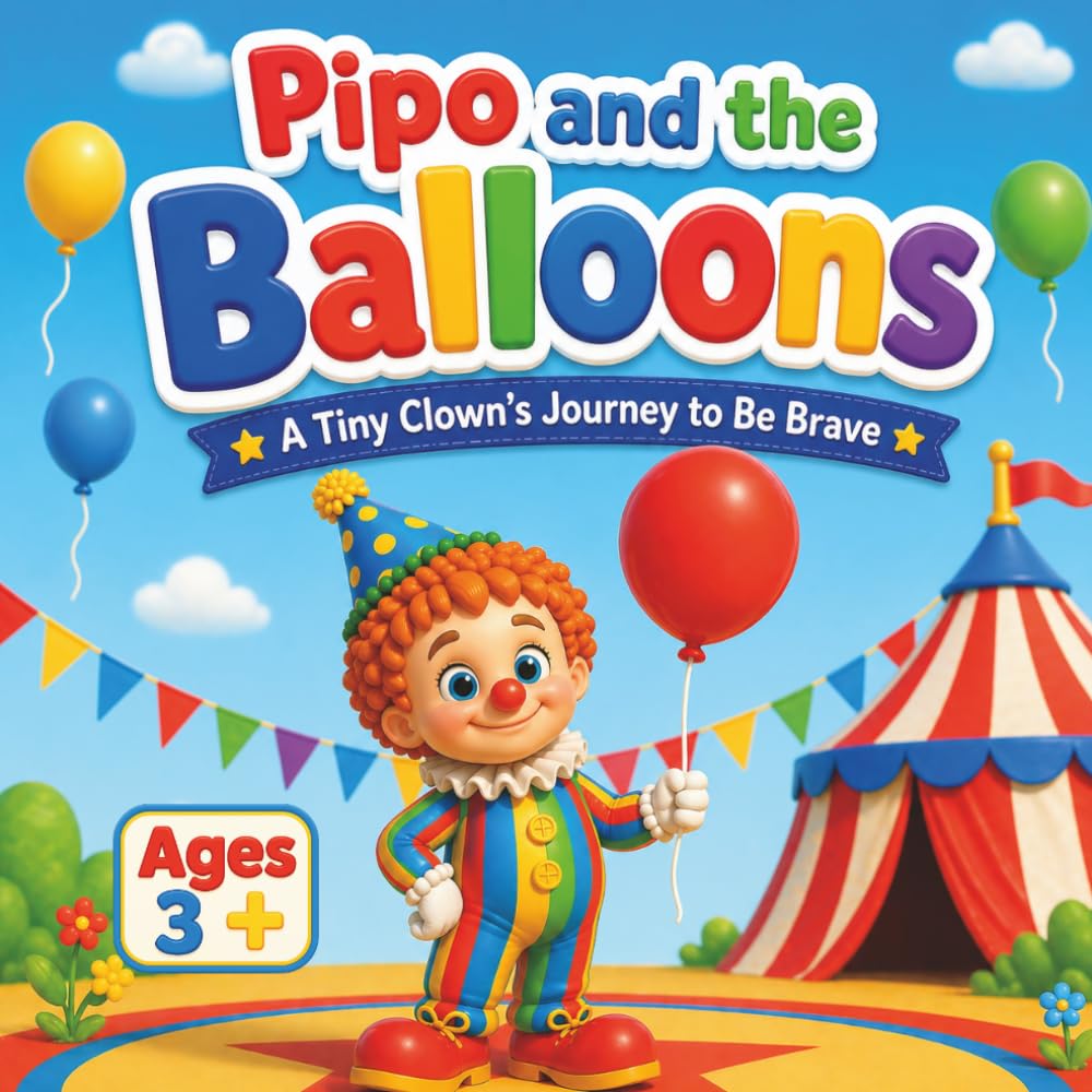Pipo and the Balloons: A Tiny Clown’s Journey to Be Brave