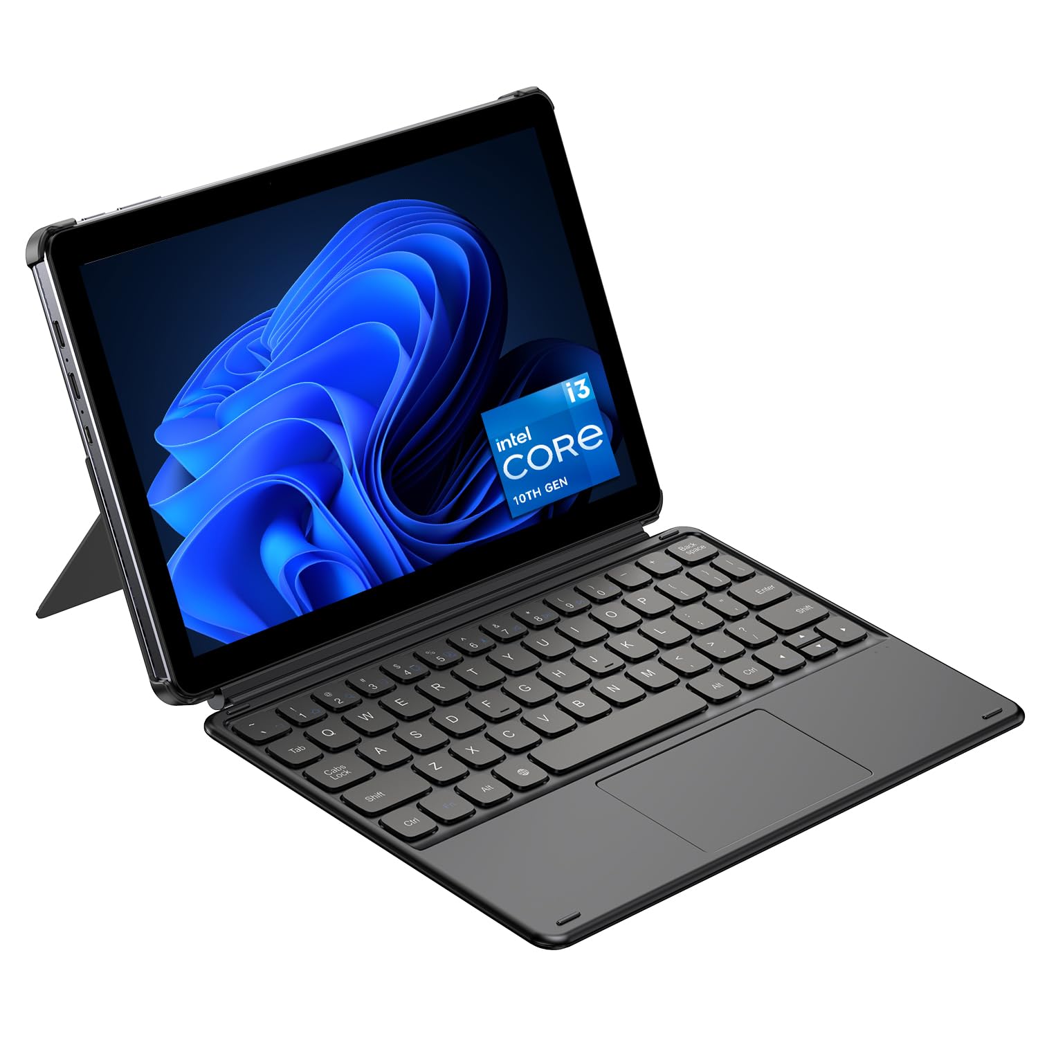 CHUWI 2 in 1 Laptop Tablet, 8GB RAM 256GB SSD, Intel Core i3 (3.9GHz), Hi10 X2 Windows 11 Tablet with Magnetic Keyboard, 10.1'' HD Touchscreen Display