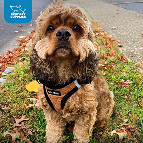 Voyager Step-In Plush Dog Harness – Soft Plush, Step In Vest Harness For Small And Medium Dogs By Best Pet Supplies - Beige Plush, Xs (Chest: 13 - 14.5") #TOP5