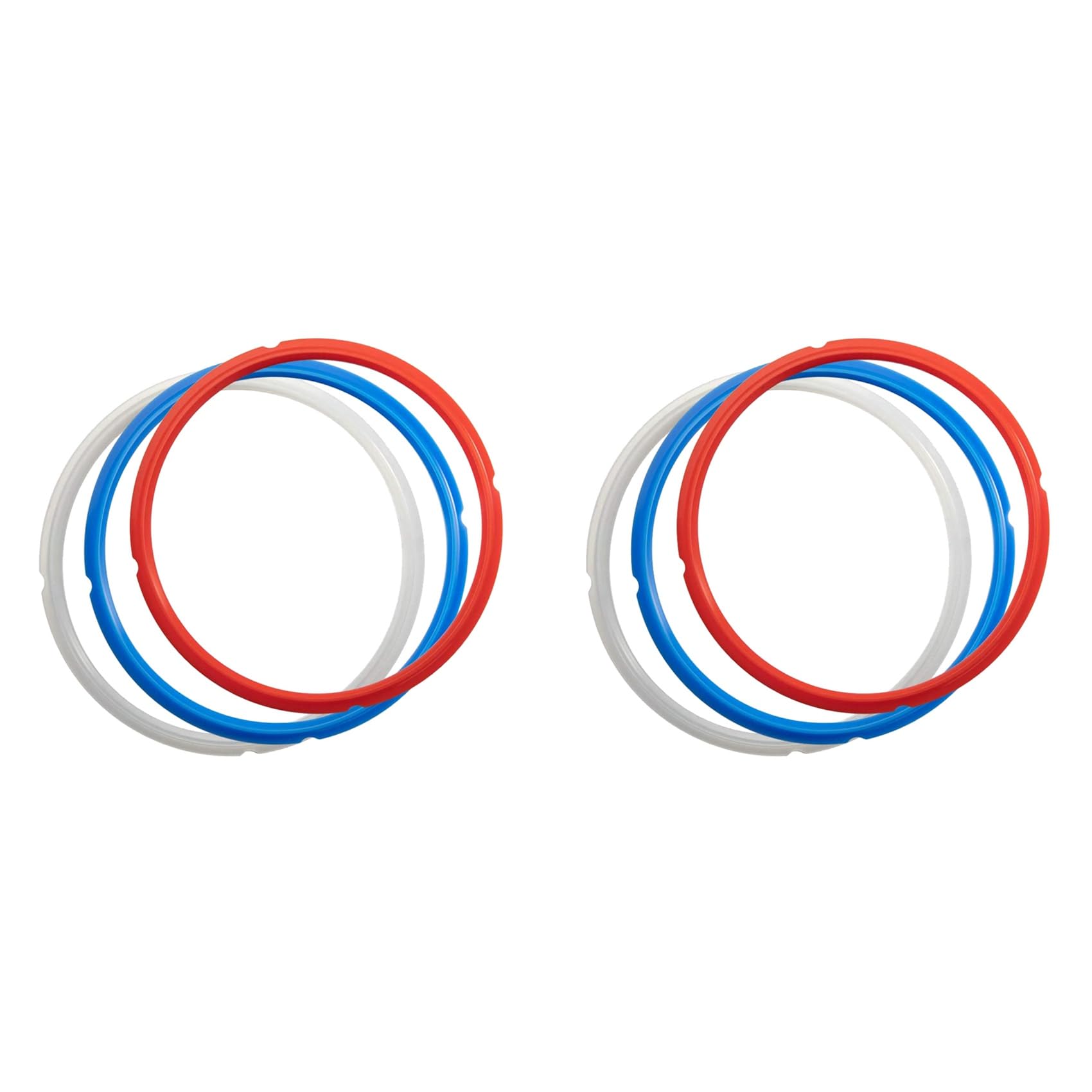 Hndhbfgrt 6 Pack Sealing Rings for Foodi 8 Quart Silicone Gasket Accessories Rubber Sealer Replacement for Air Fryer