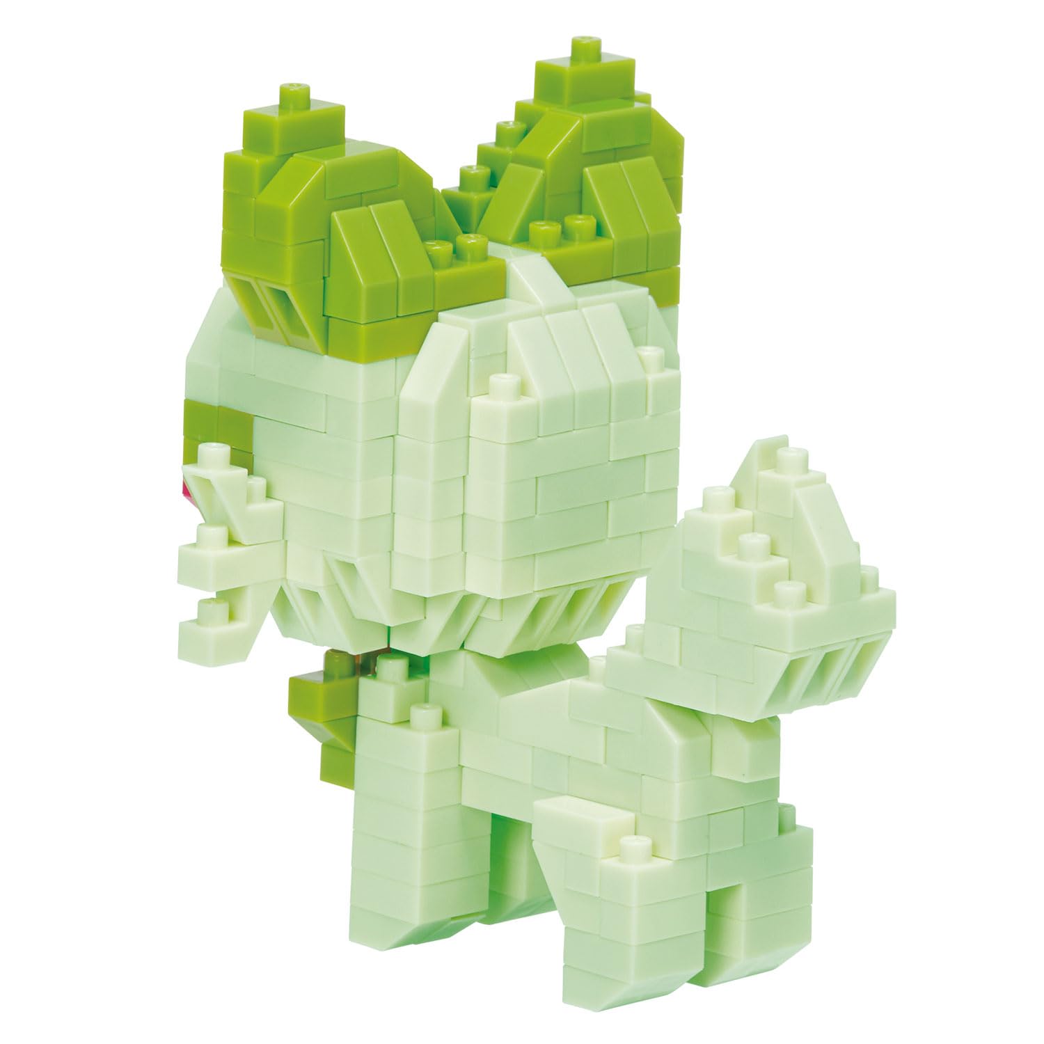 Bandai Nanoblock Mini-Figurine Pokémon Tipo Normale - Set 6 Pokémon Da Costruire: Eevee, Swablu, Munchlax, Bewear, Porygon, Chatot