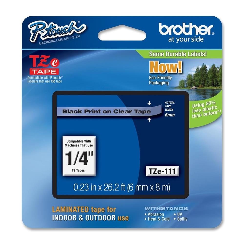 Brother Genuine P-touch TZE-S631 Tape, 1/2" (0.47") Wide Extra-Strength Adhesive Laminated Tape, Black on Yellow, Laminated for Indoor or Outdoor Use, Water-Resistant,0.47" x 26.2' (12mm x 8M),TZES631 — view 31
